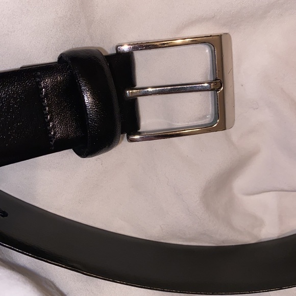 Leather belt black size 36 - Picture 4 of 17
